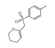 3,4-dihydro-6-[(para-toluenesulfonyl)methyl]-2H-pyran Structure