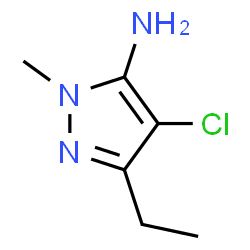 1H-Pyrazol-5-amine,4-chloro-3-ethyl-1-methyl- picture