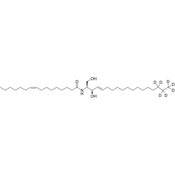 C16:1 Ceramide-d7结构式