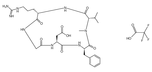 Cilengitide TFA结构式