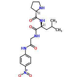 H-Pro-Leu-Gly-pNA structure