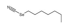 HEPTYLSELENOCYANATE Structure