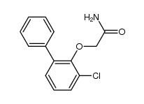 (3-chloro-biphenyl-2-yloxy)-acetic acid amide结构式