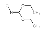 Carbonimidic acid,chloro-, diethyl ester (9CI) structure