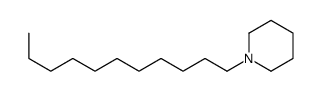 1-undecylpiperidine结构式