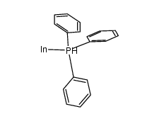 triphenylphosphineindium trihydride Structure