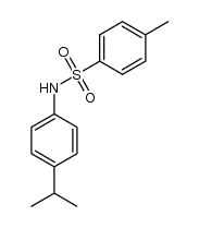 N-(4-isopropylphenyl)-4-methylbenzenesulfonamide Structure