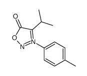 3-(4-methylphenyl)-4-propan-2-yloxadiazol-3-ium-5-olate Structure