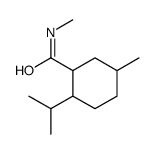 2-(isopropyl)-N,5-dimethylcyclohexanecarboxamide结构式