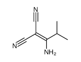 2-(1-amino-2-methylpropylidene)propanedinitrile Structure