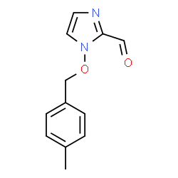 1-[(4-Methylbenzyl)oxy]-1H-imidazole-2-carbaldehyde结构式