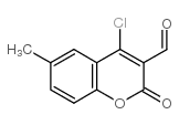 4-chloro-6-methyl-2-oxochromene-3-carbaldehyde picture