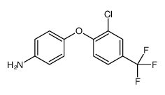 4-[2-chloro-4-(trifluoromethyl)phenoxy]aniline Structure