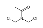 N,N-bis(chloromethyl)acetamide Structure