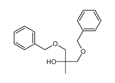 2-methyl-1,3-bis(phenylmethoxy)propan-2-ol Structure