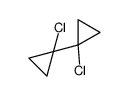 1-chloro-1-(1-chlorocyclopropyl)cyclopropane结构式