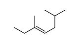 3,6-dimethylhept-3-ene结构式