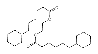 2-(6-cyclohexylhexanoyloxy)ethyl 6-cyclohexylhexanoate Structure