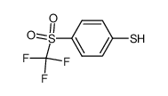 p-Mercaptophenyltrifluormethylsulfon结构式