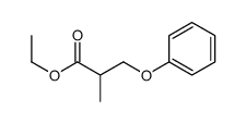 ethyl 2-methyl-3-phenoxypropanoate结构式