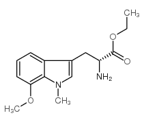 7-METHOXY-1-METHYL-D-TRYPTOPHAN ETHYL ESTER Structure