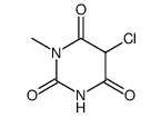 5-chloro-1-methylbarbituric acid Structure