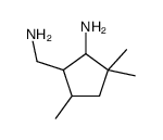 2-amino-3,3,5-trimethylcyclopentanemethylamine structure