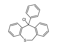 11-chloro-11-phenyl-6,11-dihydro-dibenzo[b,e]thiepine Structure