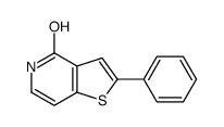 2-苯基噻吩并[3,2-c]吡啶-4(5H)-星空app结构式