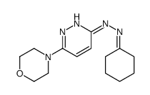 N-(cyclohexylideneamino)-6-morpholin-4-ylpyridazin-3-amine Structure