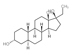 (3α,5α,17α)-19-去甲孕烯-3,17-二醇-d4结构式