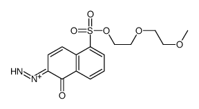 6-Diazo-5,6-dihydro-5-oxo-1-naphthalenesulfonic acid 2-(2-methoxyethoxy)ethyl ester picture