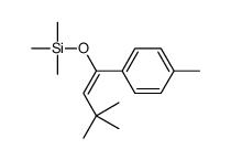 [3,3-dimethyl-1-(4-methylphenyl)but-1-enoxy]-trimethylsilane结构式