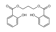 1,3-propanediyl disalicylate Structure