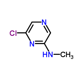 6-Chloro-N-methylpyrazin-2-amine Structure