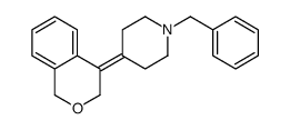 1-benzyl-4-(1H-isochromen-4-ylidene)piperidine结构式