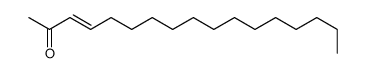 heptadec-3-en-2-one Structure