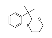 2-(2-phenylpropan-2-yl)-1,3-dithiane Structure