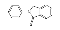 2-phenyl-3H-isoindole-1-thione结构式