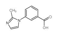 3-(2-Methyl-1H-imidazol-1-yl)benzoic acid structure