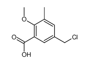 2-Methoxy-3-methyl-5-chlormethylbenzoesaeure结构式