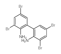 2-(2-amino-3,5-dibromo-phenyl)-4,6-dibromo-aniline structure