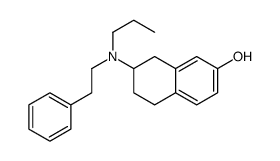 7-[2-phenylethyl(propyl)amino]-5,6,7,8-tetrahydronaphthalen-2-ol Structure