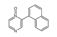 2-naphthalen-1-yl-1-oxidopyrazin-1-ium Structure