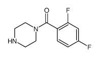 Methanone, (2,4-difluorophenyl)-1-piperazinyl picture