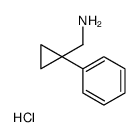 (PHENYLCYCLOPROPYL)METHYLAMINE HYDROCHLORIDE Structure