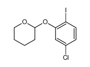 2-(5-Chloro-2-iodo-phenoxy)-tetrahydro-pyran Structure