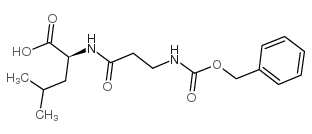 Z-BETA-ALA-LEU-OH structure