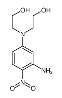 2-[3-amino-N-(2-hydroxyethyl)-4-nitroanilino]ethanol Structure