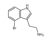 4-bromotryptamine Structure